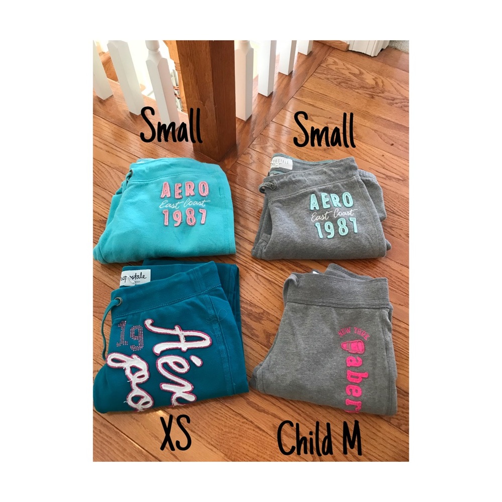 Sweatpants - Aeropostale & Abercrombie Kids